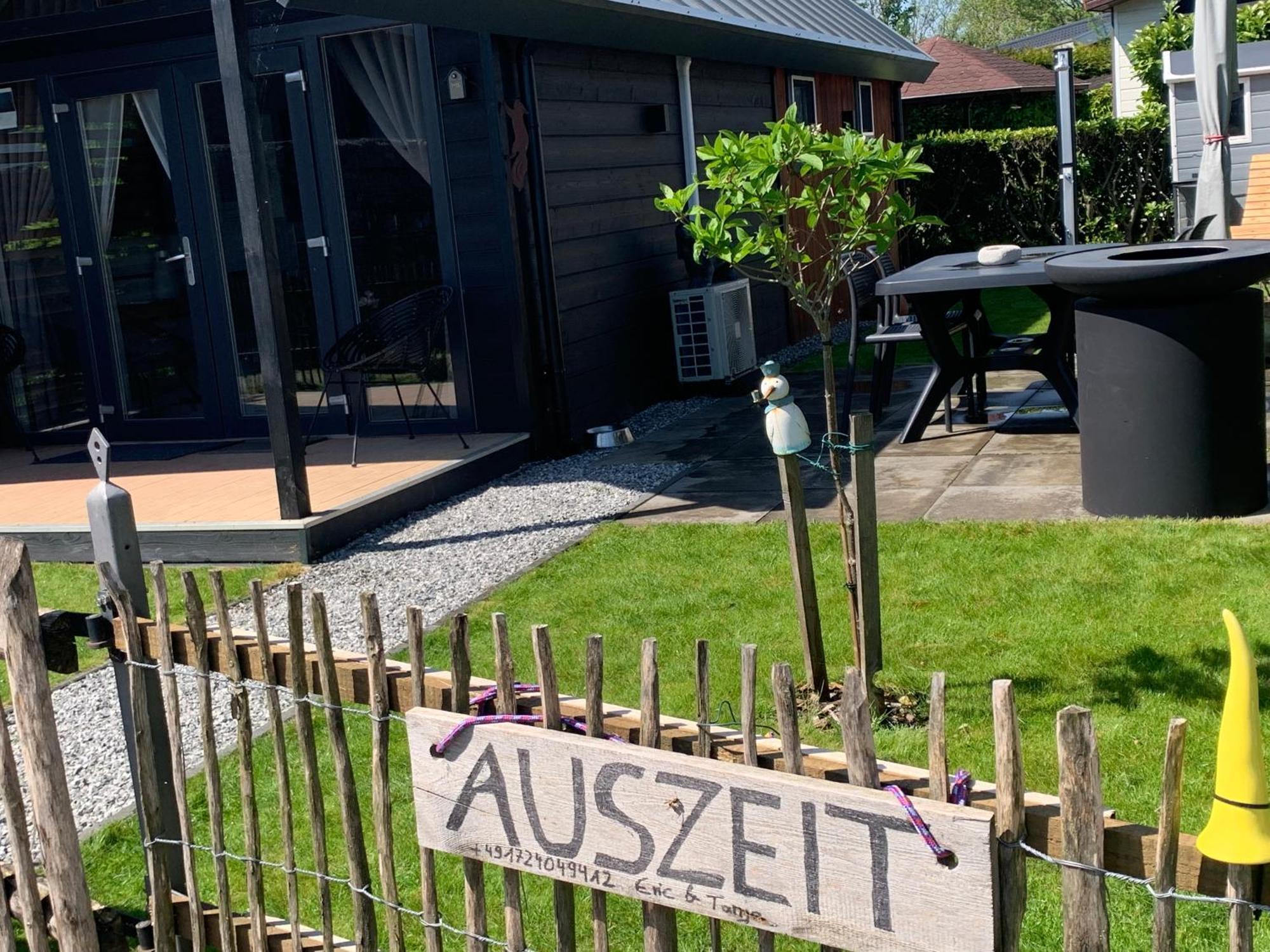 Tiny Haus Auszeit Am See Lathum Dış mekan fotoğraf